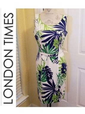 EUC - London Times Sheath Dress